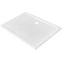 Adema Dawn douchebak - 80x100x4cm - rechthoek SMC - glans wit GT-10080