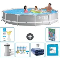 Intex Prism Frame Zwembad, rond - 366x76 cm - 5-delig, model S188