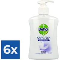 Dettol Handzeep - Gevoelige Huid - 250ml - Voordeelverpakking 6 stuks