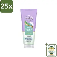 Unilever 25 x – Shampoo Scrub – Kokos Volume Boost – 200 ml - Wasstrips - Haarvolume - Kokos Shampoo - Haarverzorging - Exfoliatie - Fris Haar