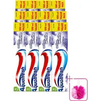 Aquafresh 12 x - Tandpasta - Whitening - Stralend Witte Tanden - 100 ml - Bulkverpakking - Tandpasta - Douchemop - Witte tanden