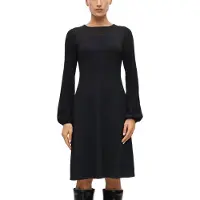s.Oliver Black Label Gebreide jurk zwart