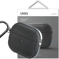 Uniq Uniek etui voor Valencia AirPods 3 grijs (Koptelefoon tas), Hoofdtelefoon Tassen + Beschermende Covers, Grijs