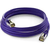 Logilink CAT 6A netwerkkabel, 10G, S/FTP, PIMF, PrimeLine, paars, 7,5 meter
