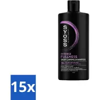 Syoss 15 x Intense Fullness Shampoo - 440 ml - Voordeelverpakking - 15 stuks