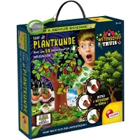 Liscianigiochi Lisciani - Ik ben een genie - Ontdek de wereld van de botaniek - Tuinset voor kinderen vanaf 7 jaar - Teelt in een miniatuurkas - Kweek je eigen planten - Gemaakt in Italië