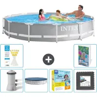 Intex Prism Frame Zwembad, rond - 366x76 cm - 5-delig, model S259