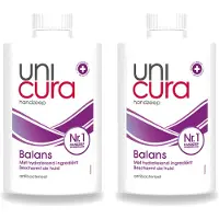 Unicura 2 x – Vloeibare Zeep Navulling – Balans – 250 ml - Voordeelverpakking - 2 stuks