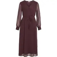 Vila Jurk 'VIFALIA' aubergine
