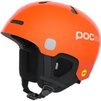 POC - Kinder skihelmen - POCito Auric Cut MIPS Fluorescent Orange voor Unisex - Kindermaat 55-58 cm - Oranje