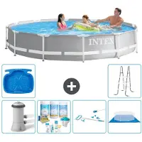 Intex Prism Frame Zwembad, rond - 366x76 cm - 7-delig, model S21072