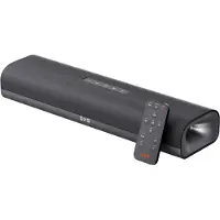 Oxs Thunder Lite PC-gaming-soundbar, soundbars voor tv met virtueel surround-geluid, 2 breedbanddrivers, basbuis, compact design, HDMI/Aux/optisch compatibel, Bluetooth 5.0-draadloze verbinding