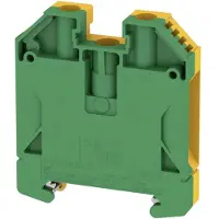 Weidmuller aardklem, type WPE 16, 50 stuks.