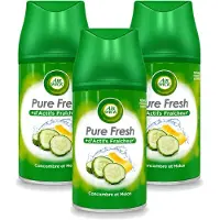 Air Wick 3 x Freshmatic - Luchtverfrisser Navulling - Pure Fresh Komkommer - 250ml - Voordeelverpakking - 3 stuks