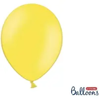 Party Deco Strong latex Ballonnen 30cm, Pastel Lemon Zest x 10 stuks
