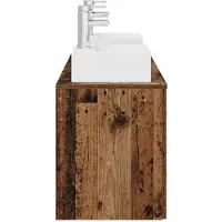 vidaXL Badkamermeubelset, 3 stuks, gerecycled hout, 49,5 x 41 x 62,5 cm