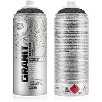 Montana Graniet Effect 400ml Spuitbus - Zwarte granietlook - Graniet Effect Voor Meubels, Muren Etc
