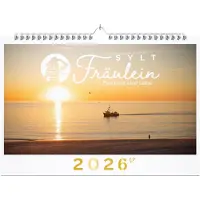 Merkloos Wandkalender 2026 - Premium kwaliteit met Syltbeelden - 59,4 x 42,0 cm