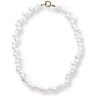 BONNIE STUDIOS Dames Sieraden Fred Funky Big Necklace - Wit - Maat ONESIZE