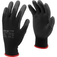 YATO YT-7473, Huishoudhandschoenen, Zwart, 1 stuk, 4131 EN 388, CE-markering, Nylon, 50 g