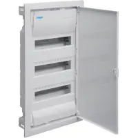 Hager Kleinv., Volta, UPV, 3x12PLE, IP30, 1 stuk.