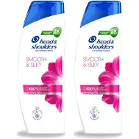 Head & shoulders 2 x - Shampoo - Smooth & Silky - 250ml - Voordeelverpakking - 2 stuks