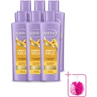 Unilever 6 x Andrélon Shampoo voor perfecte krullen - 250 ml - Voordeelverpakking - 6 stuks