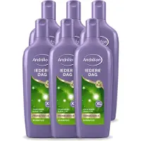 Unilever 6 x Andrélon Dagelijkse Shampoo - 450 ml - Voordeelverpakking - 6 stuks