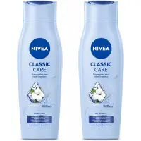 Nivea 2 x Classic Care Shampoo - 250 ml - Voordeelverpakking - 2 stuks