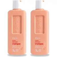 Seepje 2 x - Hydrate & Nourish Shampoo - Intense Hydratatie voor Gezond Haar - 300 ml - Voordeelverpakking - 2 stuks