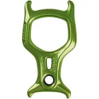 Edelrid - Hannibal - Abseilapparaat geel/olijfgroen