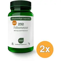 Aov 2x 232 Foliumzuur 400mcg (60 vega capsules)