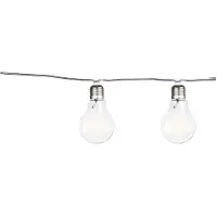 Grundig Solar String Light 4.7M - Solar LED Tuinverlichting - 10 LED Lampen