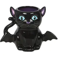 Tierisch - Fun Kop - Cute And Creepy Bat Cat - voor Geen - standaard | Maat Standard