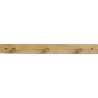 Tendance Handdoekrek - bamboe - 3 haakjes - handdoekhaakjes - handdoeken kapstok