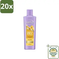 Unilever 20 x – Shampoo – Perfecte Krul – 250 ml - Wasstrips - Krullen Verzorgen - Krulshampoo - Krulverzorging - Pluisvrij Haar - Kruldefinitie
