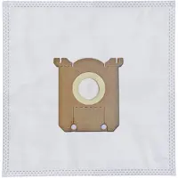 WORWO 20x Synthetische Stofzuigerzakken voor Electrolux EUO93DB