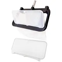 Merkloos Zwembadschepnet 3-in-1, weerstand 32 kg, vervangbaar net, voor zwembad