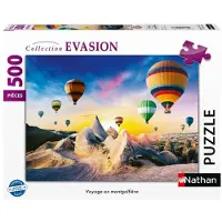 Nathan Puzzle Voyage en montgolfière 500 pièces
