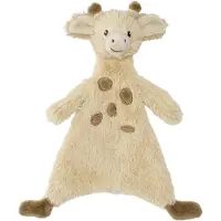 Happy horse Giraf Gus Knuffeldoek 26 cm - Beige - Baby cadeau