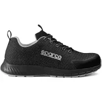 Sparco Traction Asan Werkschoenen S3S - Zwart/Zilver - Maat 45