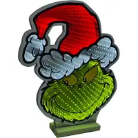 Intratuin Infinity Light The Grinch Kerstmuts Met Verlichting 33 X 1,3 X 39 Cm