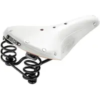 Brooks - Witte Selle Vélo zadel, comfortabel voor lange afstanden