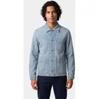 APC A.P.C. Unisex Jacket New Rodney Light Blue Maat: L | Spijkerjassen Outlet | Unisex | Blauw