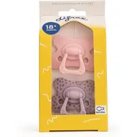 Difrax Speen - 2 stuks - 18+ maanden - Roze/paars