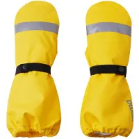 Reima Handschoenen 'Kura' geel / grijs / zwart