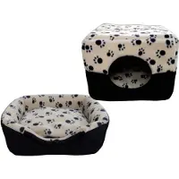 Merkloos Huisdierbed voor Honden en Katten - Warm en Comfortabel voor Herfst en Winter