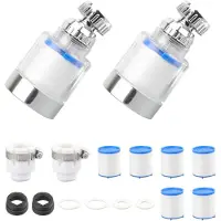 Merkloos 2 Stuks Keukenkraan Waterfilter met Universele Adapter