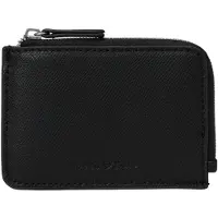 Marc O'Polo portemonnee Timon Leather Zip Wallet Black zwart