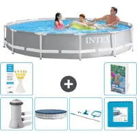 Intex Prism Frame Zwembad, rond - 366x76 cm - 5-delig, model S191